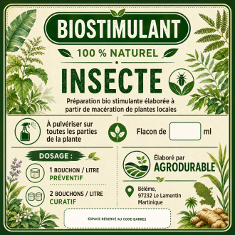 Biostimulant Stimulation des décences  Insectes